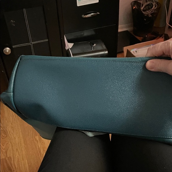 Coach Blue Gradient Tote Bag - Picture 6 of 8